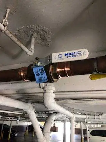 Copper pipe repair and valve work for Backflow Testing in Comstock